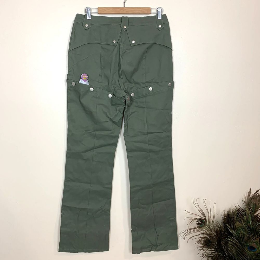 I.AM.GIA Dagger Snapoff Pants to Shorts in Khaki - Picture 4 of 7